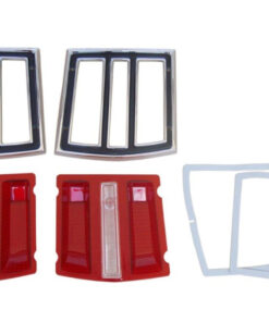 366-68BLKIT Mopar 1968 Dodge Dart Taillight Kit